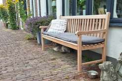 Teak houten tuinbank Bison - 180 cm.