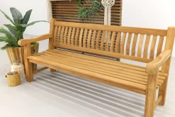 Teakhouten tuinbank Patrick XL - 200 cm.