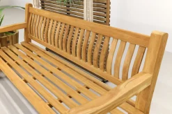 Teakhouten tuinbank Patrick XL - 200 cm.