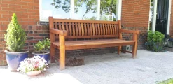 Teakhouten tuinbank Patrick XL - 200 cm.