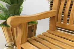 Teakhouten tuinbank Patrick XL - 200 cm.
