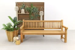 Teakhouten tuinbank Patrick XL - 200 cm.