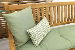 Teakhouten tuinbank Patrick - 150 cm. - Voorgevormde rugleuning