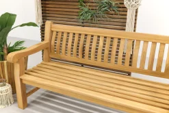 Teakhouten tuinbank Patrick XL - 166 cm.