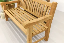 Teakhouten tuinbank Patrick XL - 166 cm.