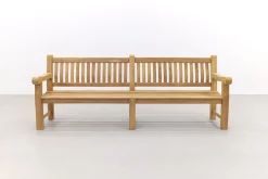 Teakhouten tuinbank Patrick XL - 250 cm.