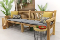 Teakhouten tuinbank Patrick XL - 250 cm.