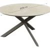 Tenerife/Prado 4-persoons ronde dining tuinset Ø130 cm. - Terre