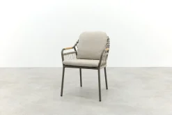 Tenerife/Prado 4-persoons ronde dining tuinset Ø130 cm. - Terre