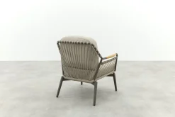 Tenerife rope loungestoel - Terre/Teak