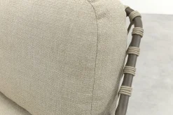 Tenerife rope loungestoel - Terre/Teak