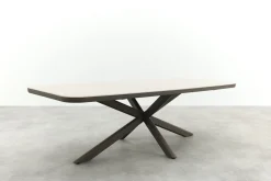 Tenerife/Soreno deens ovale tuinset voor 6 personen 240x110 cm. - Terre