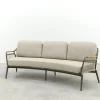 Tenerife 3-zits rope loungebank - Terre/Teak