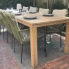 Teresa dining rope tuinstoel - Green