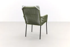 Teresa dining rope tuinstoel - Green