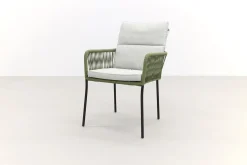 Teresa dining rope tuinstoel - Green