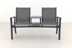 Tete-a-Tete aluminium tuinbank Felix - Antraciet