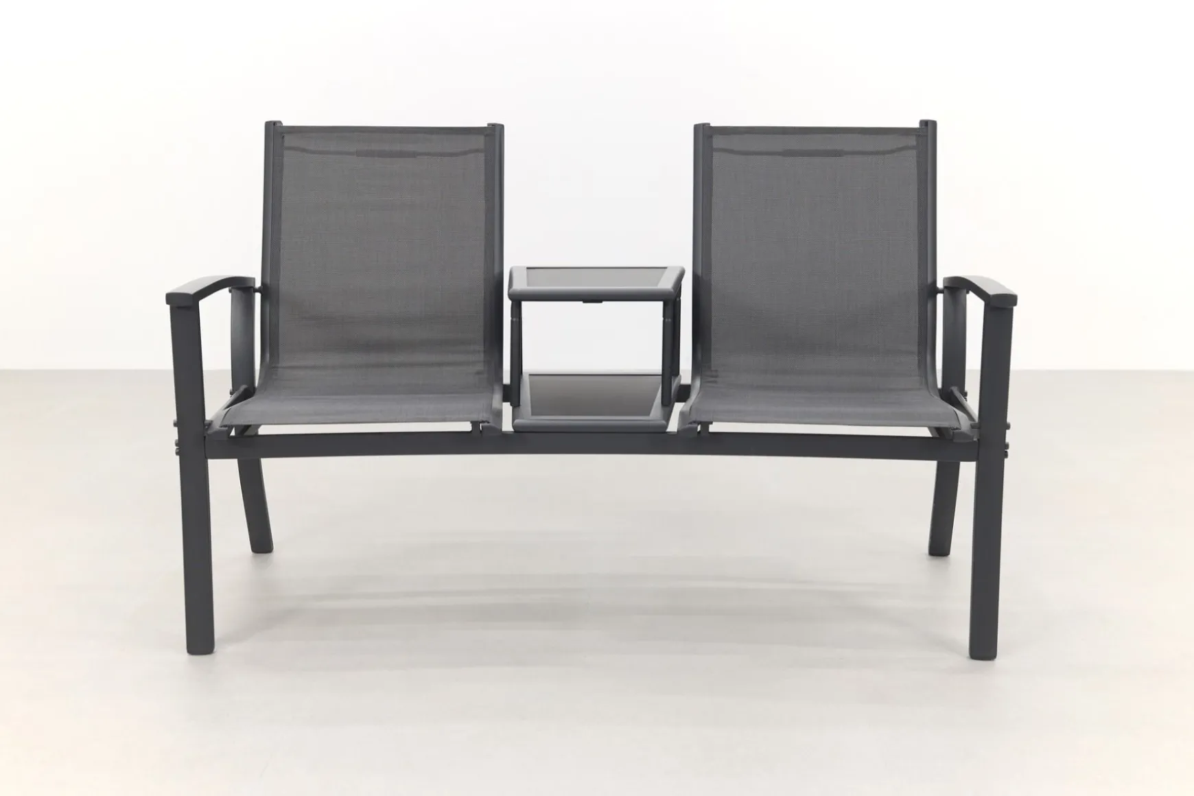 Tete-a-Tete aluminium tuinbank Felix - Antraciet