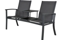Tete-a-Tete aluminium tuinbank Felix - Antraciet