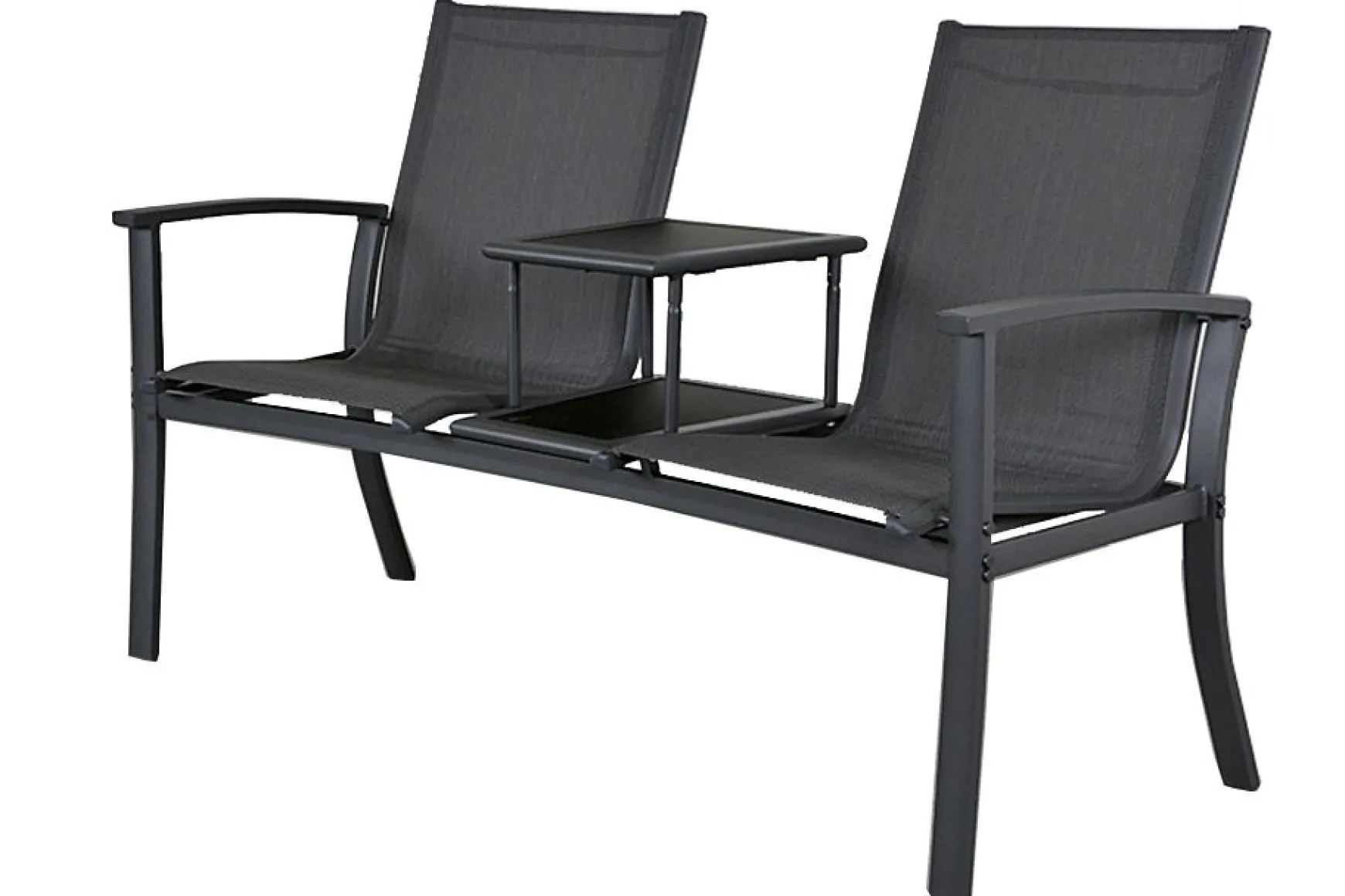 Tete-a-Tete aluminium tuinbank Felix - Antraciet