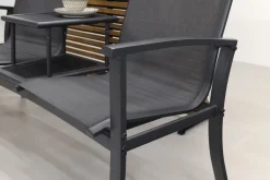 Tete-a-Tete aluminium tuinbank Felix - Antraciet