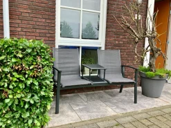 Tete-a-Tete aluminium tuinbank Felix - Antraciet