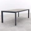 Timber/Kings verstelbare tuinset antraciet - 220x100 cm.