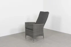 Timber organic grey/Alma 210 cm. tuinset - 7-delig verstelbaar