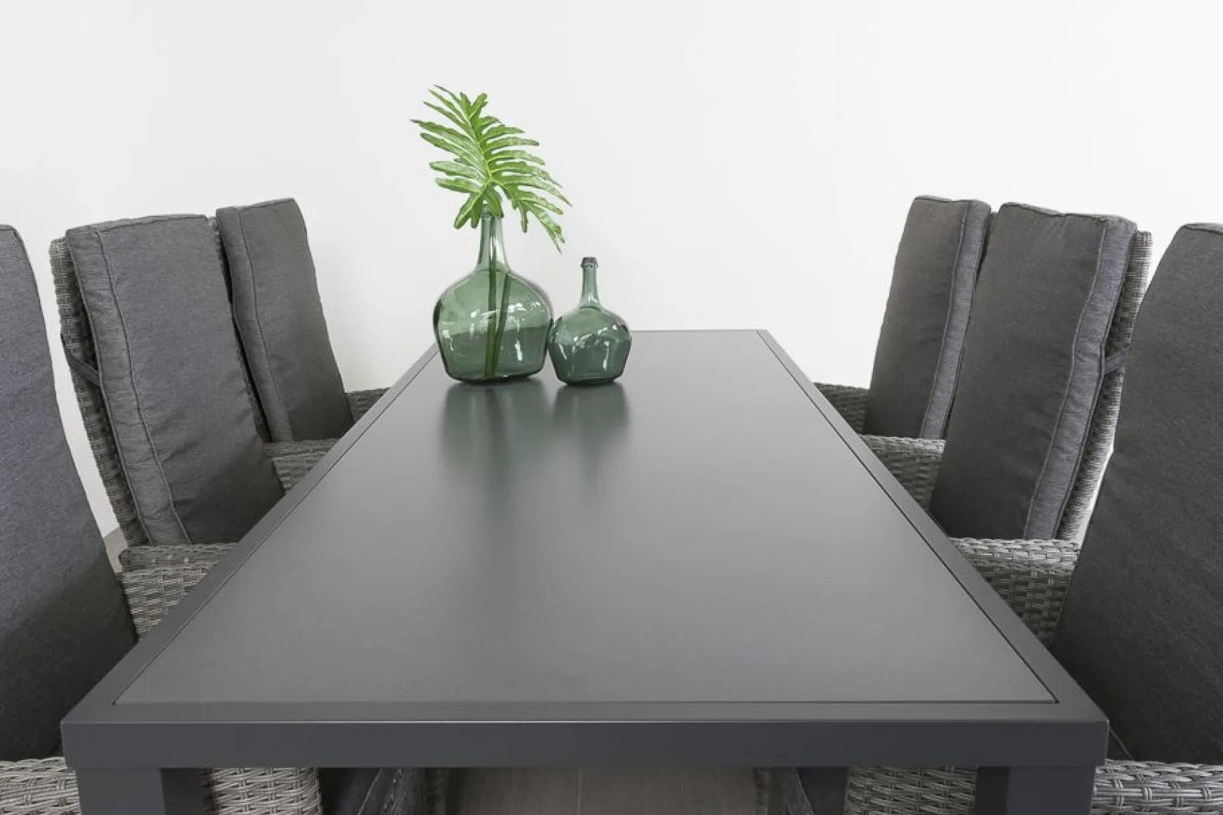 Timber organic grey/Alma 210 cm. tuinset - 7-delig verstelbaar