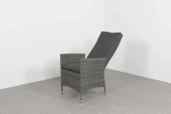 Timber organic grey/Alma 210 cm. tuinset - 7-delig verstelbaar
