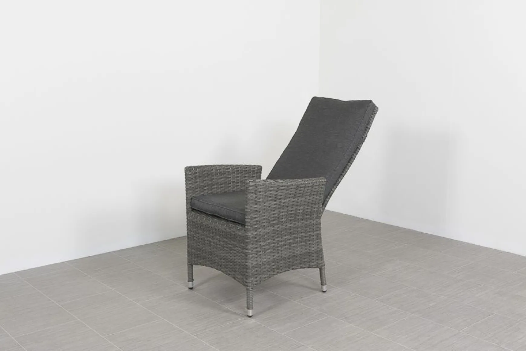Timber organic grey/Alma 210 cm. tuinset - 7-delig verstelbaar