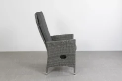 Timber organic grey/Alma 210 cm. tuinset - 7-delig verstelbaar