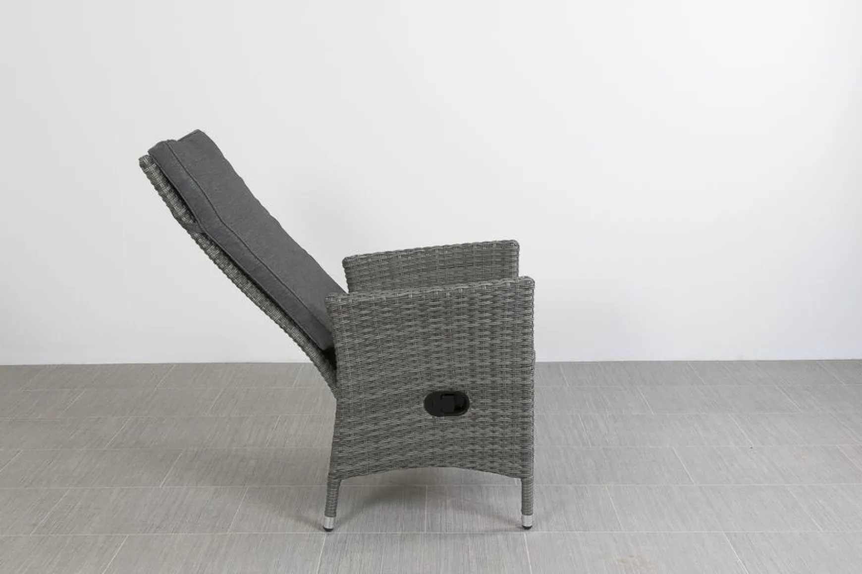 Timber organic grey/Alma 210 cm. tuinset - 7-delig verstelbaar