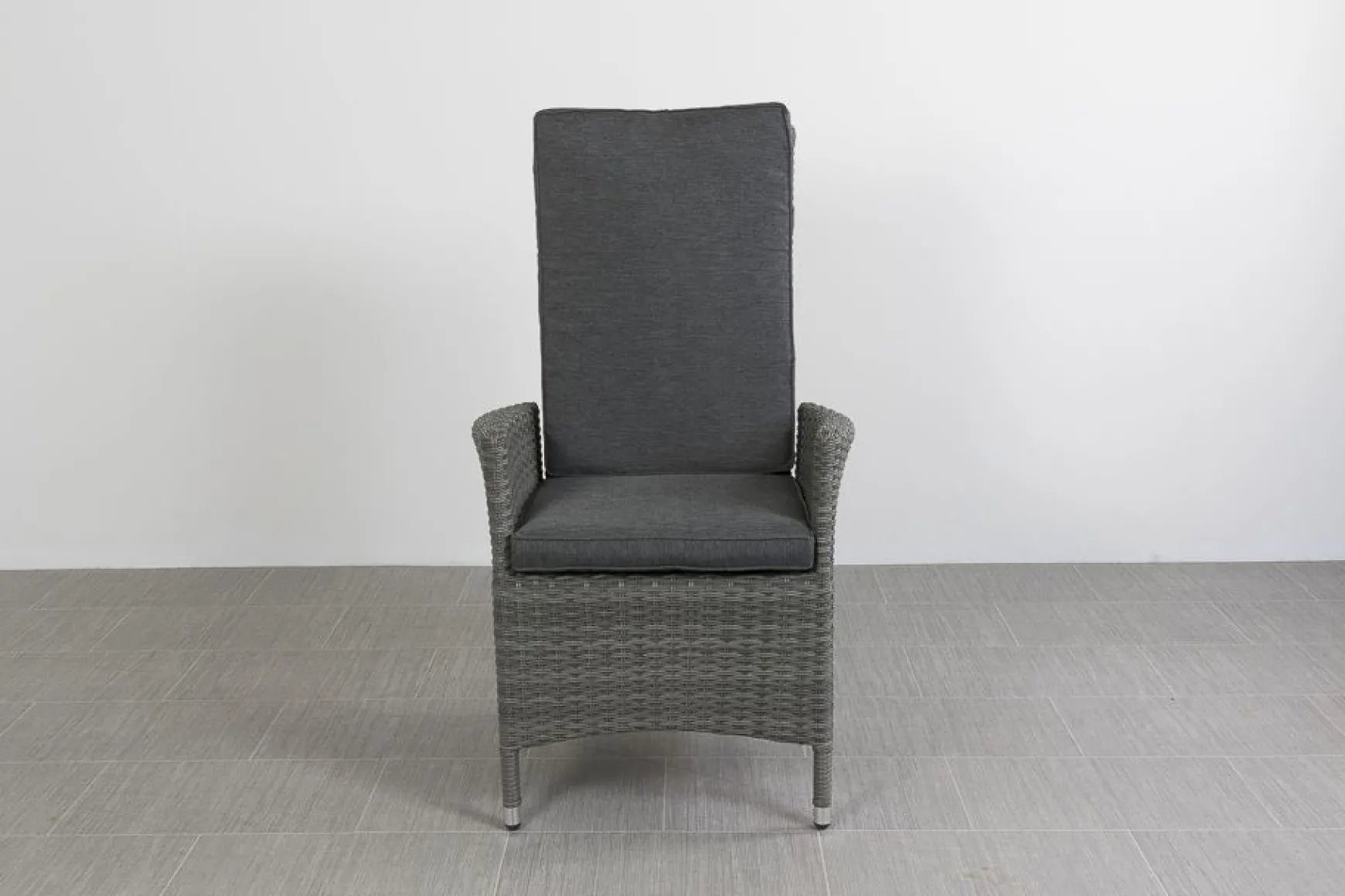 Timber organic grey/Alma 210 cm. tuinset - 7-delig verstelbaar