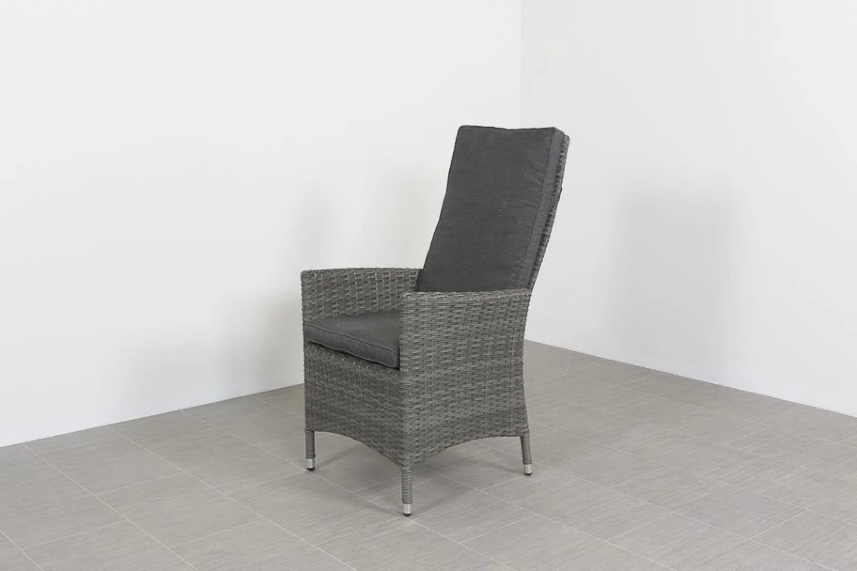 Timber organic grey/Alma 210 cm. tuinset - 7-delig verstelbaar