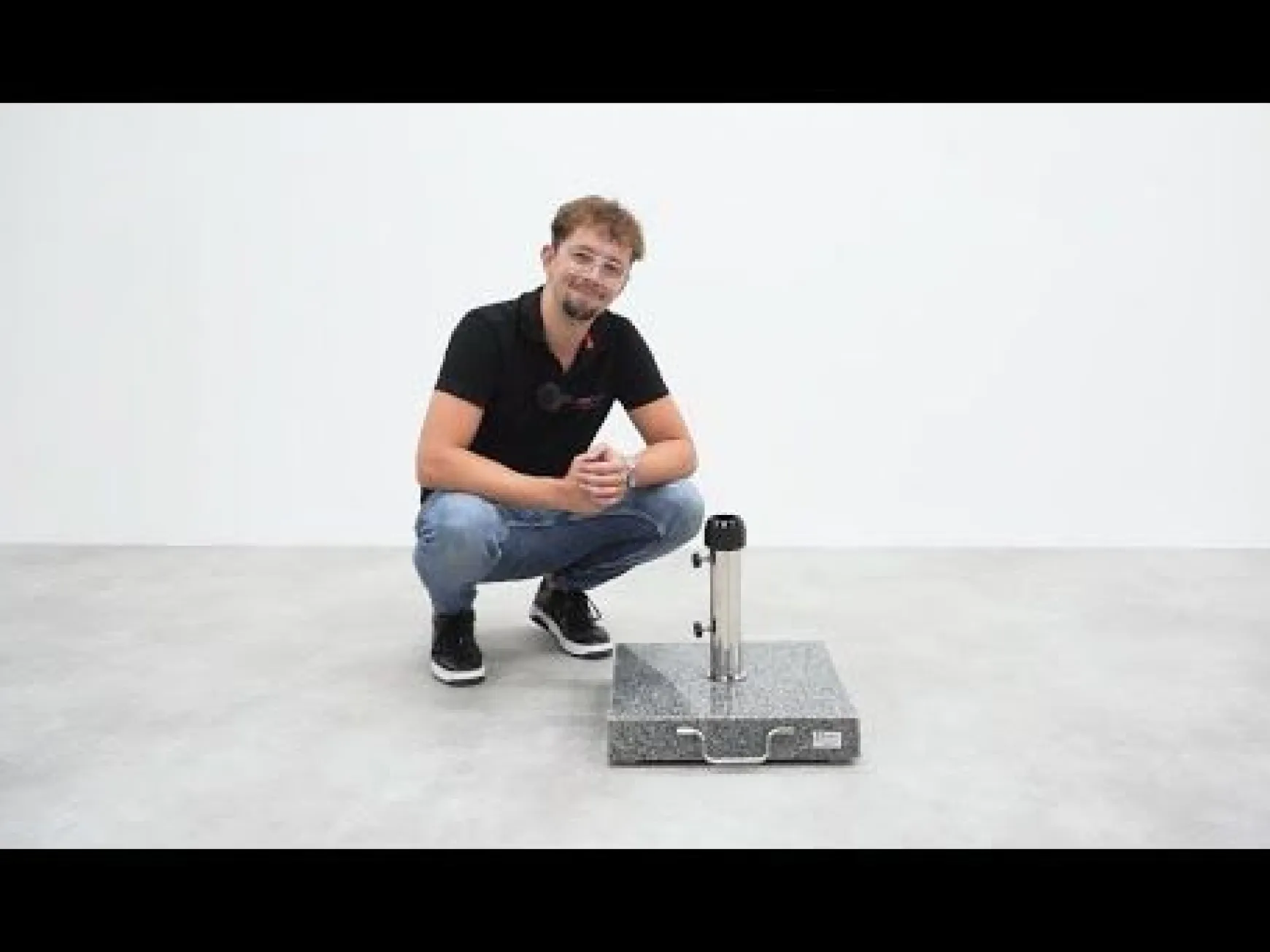 Toledo verrijdbare parasolvoet 40kg.