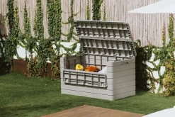 Toomax Dolomiti loungekussenkist - 970L Warm Grey