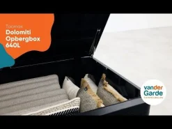 Toomax Dolomiti opbergbox tuinkussens - 640L