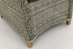 Torino dining wicker tuinstoel - Paloma grijs