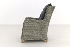 Torino dining wicker tuinstoel - Paloma grijs
