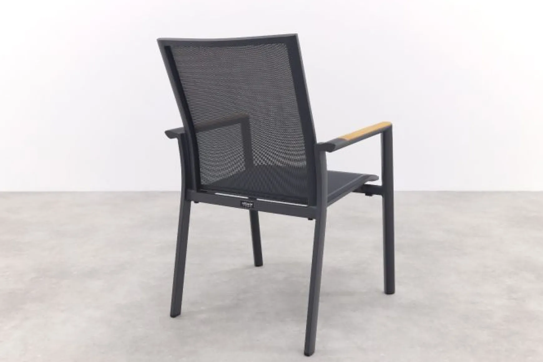 Utah/Alaska tuinset - teak/aluminium - antraciet -270x100 cm.