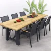 Utah/Keltex tuinset-teak/aluminium-antraciet-265x101 cm.