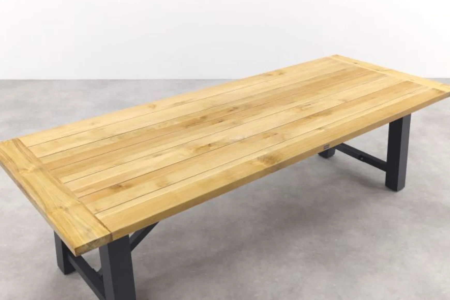 Utah/Keltex tuinset-teak/aluminium-antraciet-265x101 cm.