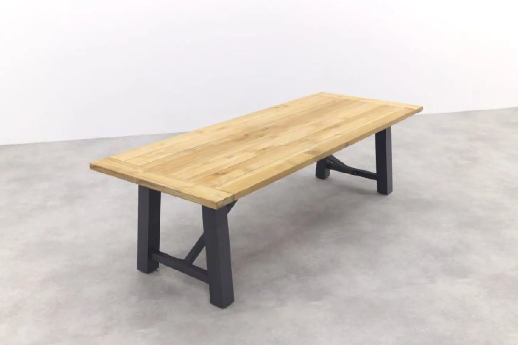 Utah/Keltex tuinset-teak/aluminium-antraciet-265x101 cm.