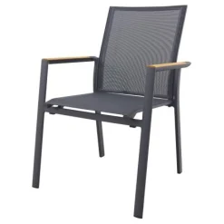 Utah/Keltex tuinset-teak/aluminium-antraciet-265x101 cm.
