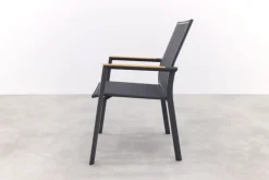 Utah/Keltex tuinset-teak/aluminium-antraciet-265x101 cm.