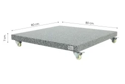 Valencia - Siesta / Hacienda verrijdbare parasolvoet 120 kg.