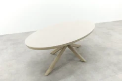 Ventaro ovale tuintafel 240x115 cm. - Latte