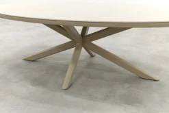 Ventaro ovale tuintafel 240x115 cm. - Latte