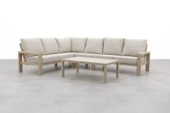 Verano/Atlanta loungeset (5-delig) - Latte
